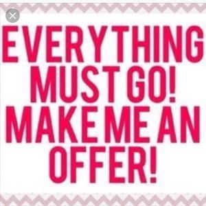 Make an Offer! All reasonable offers accepted!